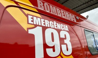 Homem tenta pular muro para ver ex e fica preso pelas calças em Águas Lindas